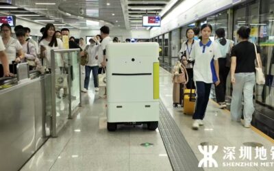 Seyond图达通「灵雀」赋能深圳地铁物流机器人，打通配送“最后一公里”！